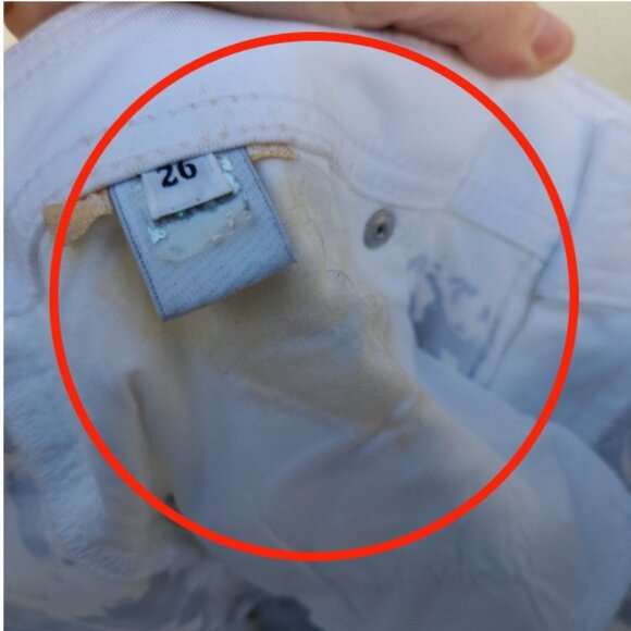 Vintage Dolce & Gabbana D&G R. Budd Dwyer Y2K Newspaper Print Flare Jeans - Picture 14 of 14